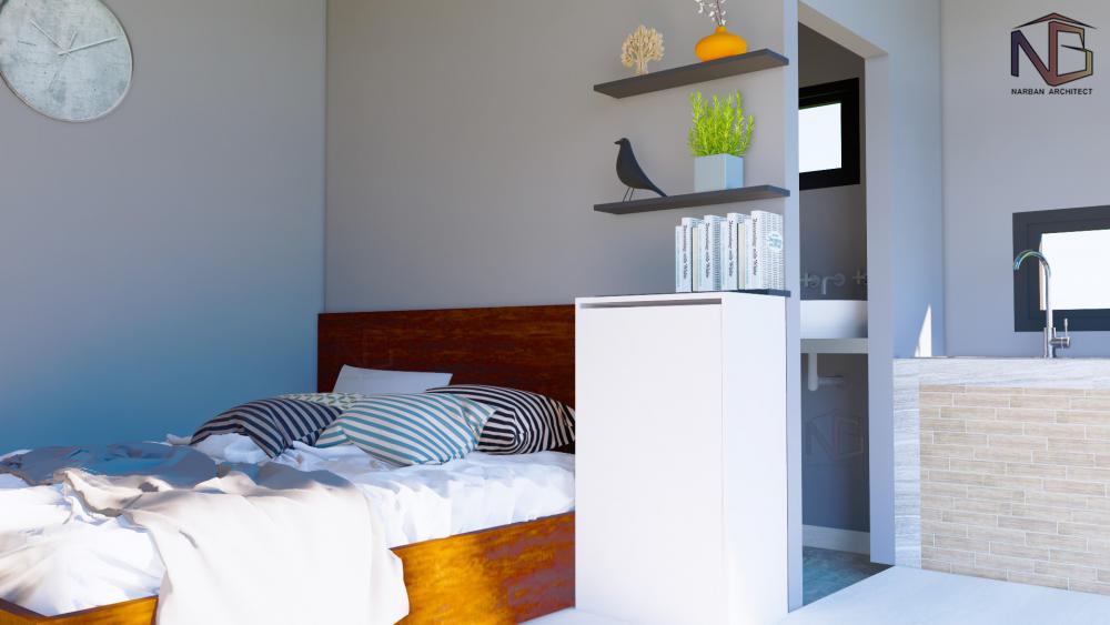 บ้านโมเดิร์นขนาดเล็กกระทัดรัด