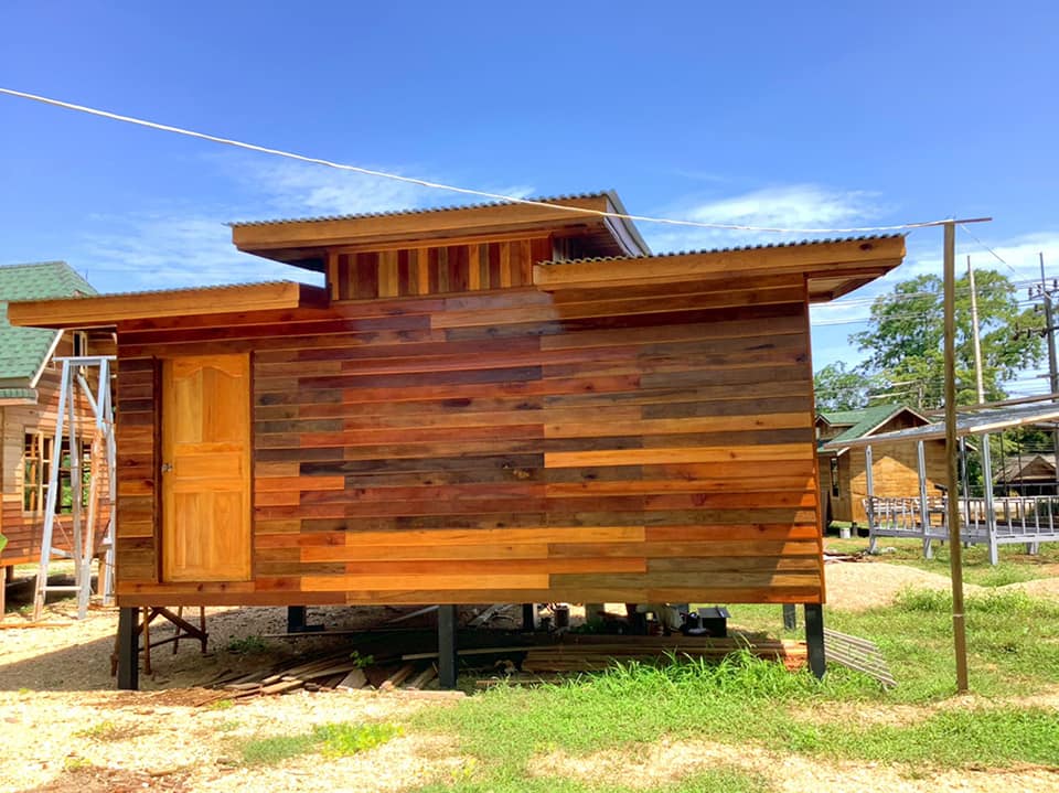 บ้านน็อคดาวน์ ไม้รูปพรรณแท้ ราคา 342,000 บาท