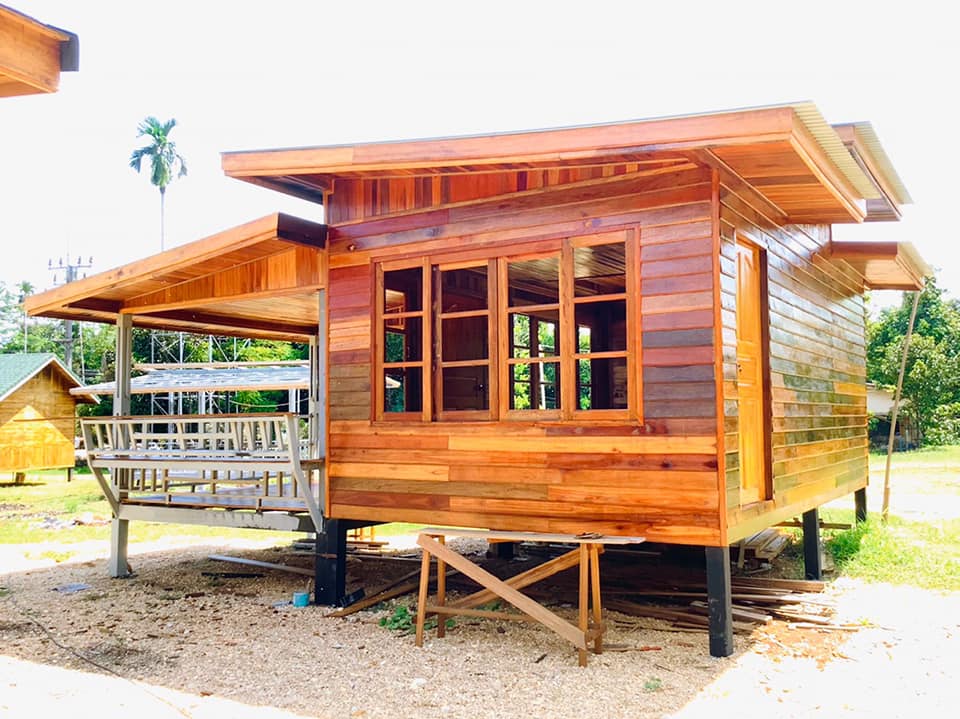 บ้านน็อคดาวน์ ไม้รูปพรรณแท้ ราคา 342,000 บาท