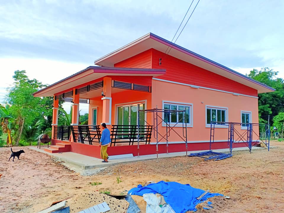 บ้านโมเดิร์นเล็กๆ สำหรับคนงบน้อย ราคา 580,000 บาท