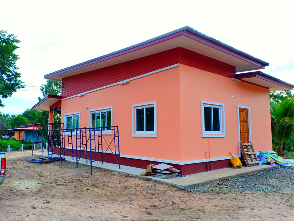 บ้านโมเดิร์นเล็กๆ สำหรับคนงบน้อย ราคา 580,000 บาท