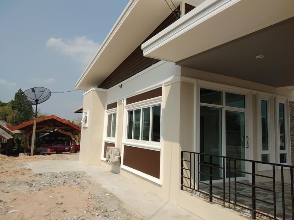 บ้านโมเดิร์น ใช้งบ 600,000 บาท 