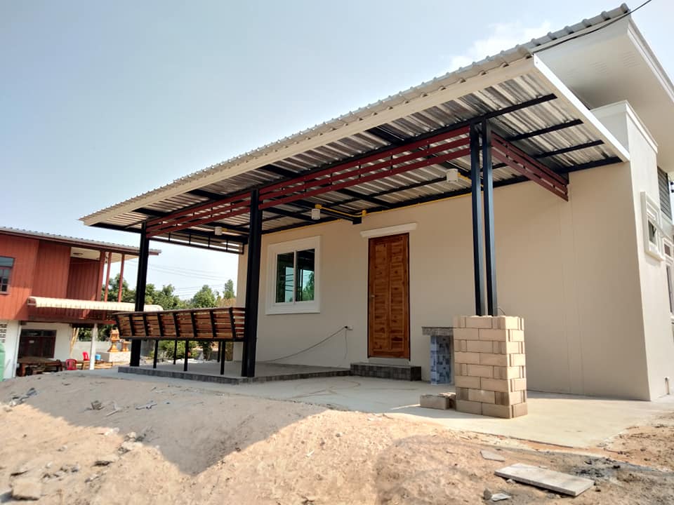 บ้านโมเดิร์น ใช้งบ 600,000 บาท 