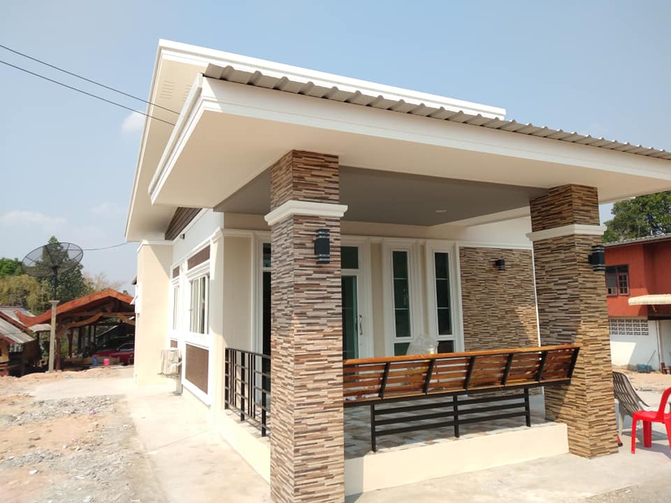 บ้านโมเดิร์น ใช้งบ 600,000 บาท 