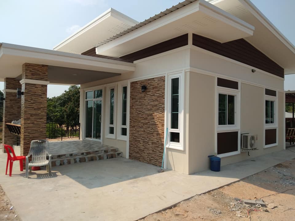 บ้านโมเดิร์น ใช้งบ 600,000 บาท 