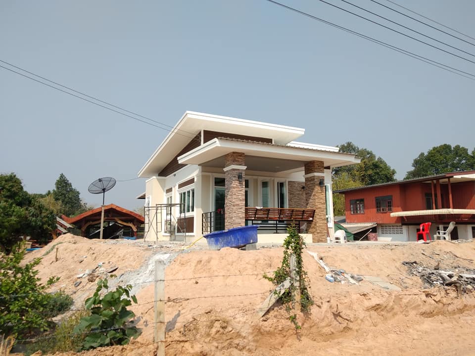 บ้านโมเดิร์น ใช้งบ 600,000 บาท 