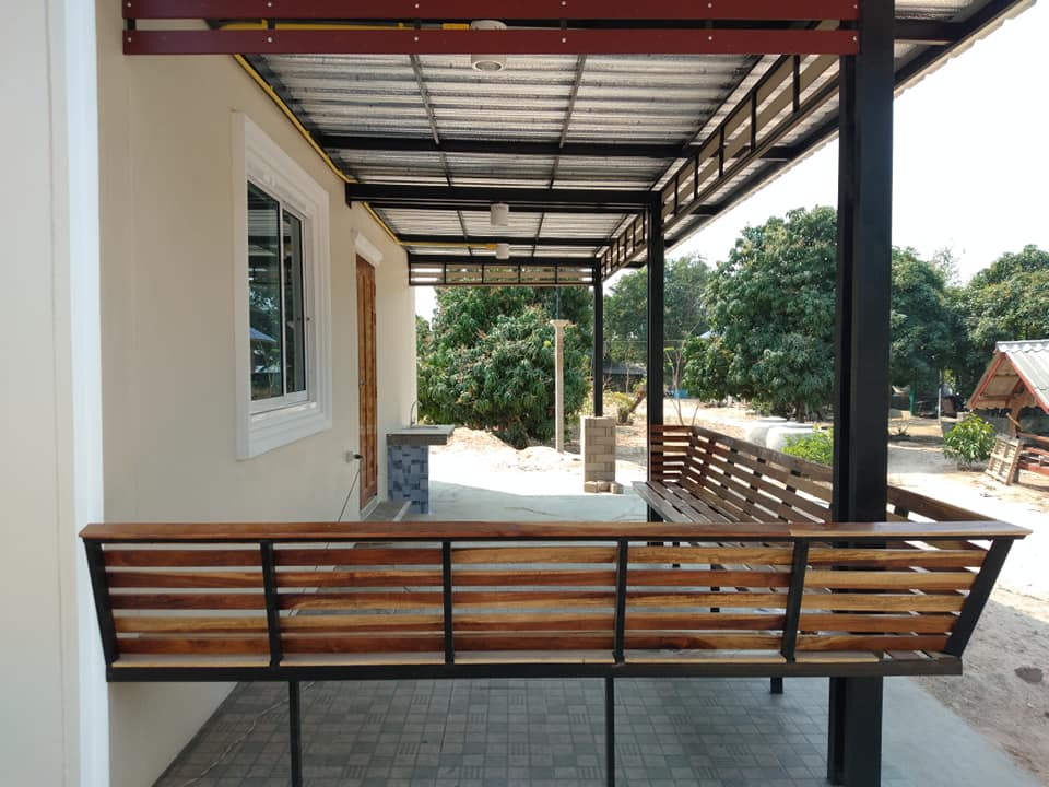 บ้านโมเดิร์น ใช้งบ 600,000 บาท 