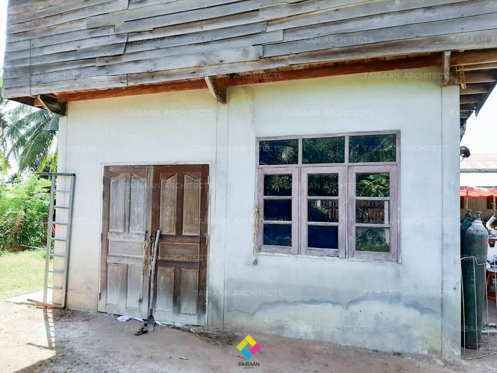 รีโนเวทบ้าน 2 ชั้น เหมือนได้บ้านใหม่ทั้งหลัง (เดิมด้านบนไม้, ด้านล่างปูน) งบประมาณ 890,000 บาท