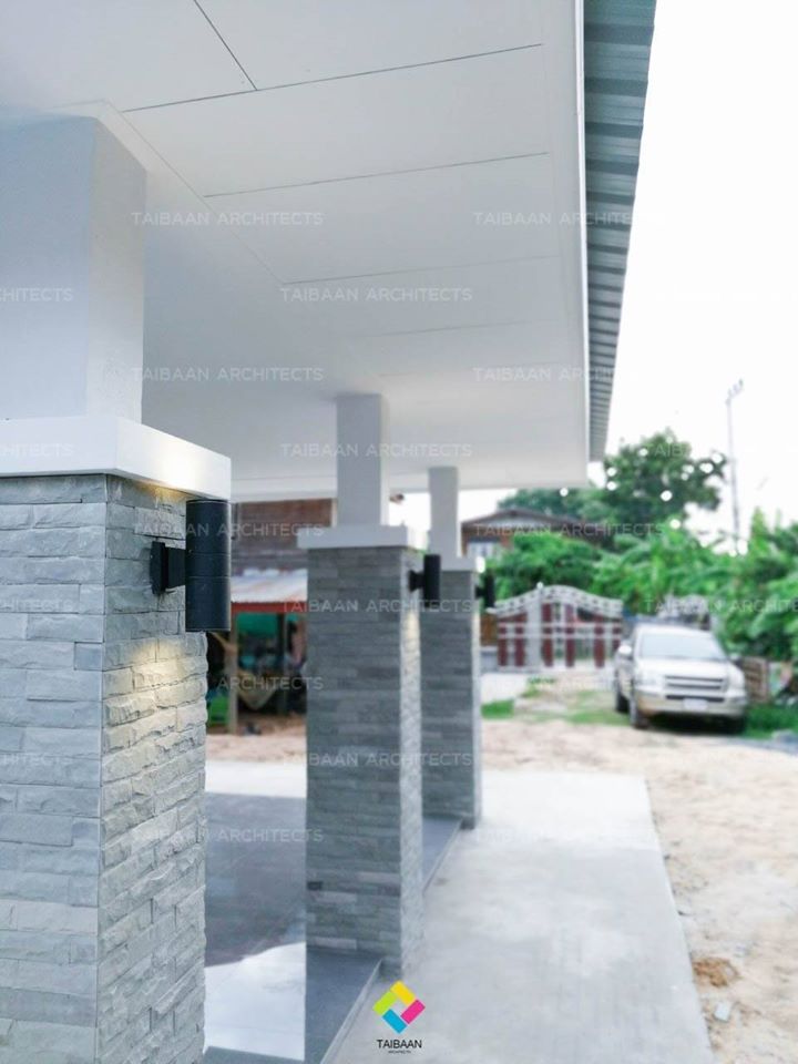 รีโนเวทบ้าน 2 ชั้น เหมือนได้บ้านใหม่ทั้งหลัง (เดิมด้านบนไม้, ด้านล่างปูน) งบประมาณ 890,000 บาท