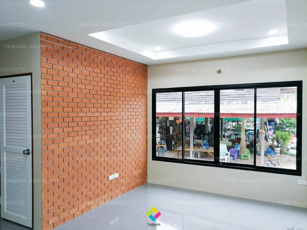 รีโนเวทบ้าน 2 ชั้น เหมือนได้บ้านใหม่ทั้งหลัง (เดิมด้านบนไม้, ด้านล่างปูน) งบประมาณ 890,000 บาท