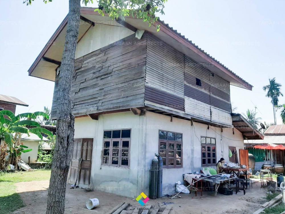 รีโนเวทบ้าน 2 ชั้น เหมือนได้บ้านใหม่ทั้งหลัง (เดิมด้านบนไม้, ด้านล่างปูน) งบประมาณ 890,000 บาท