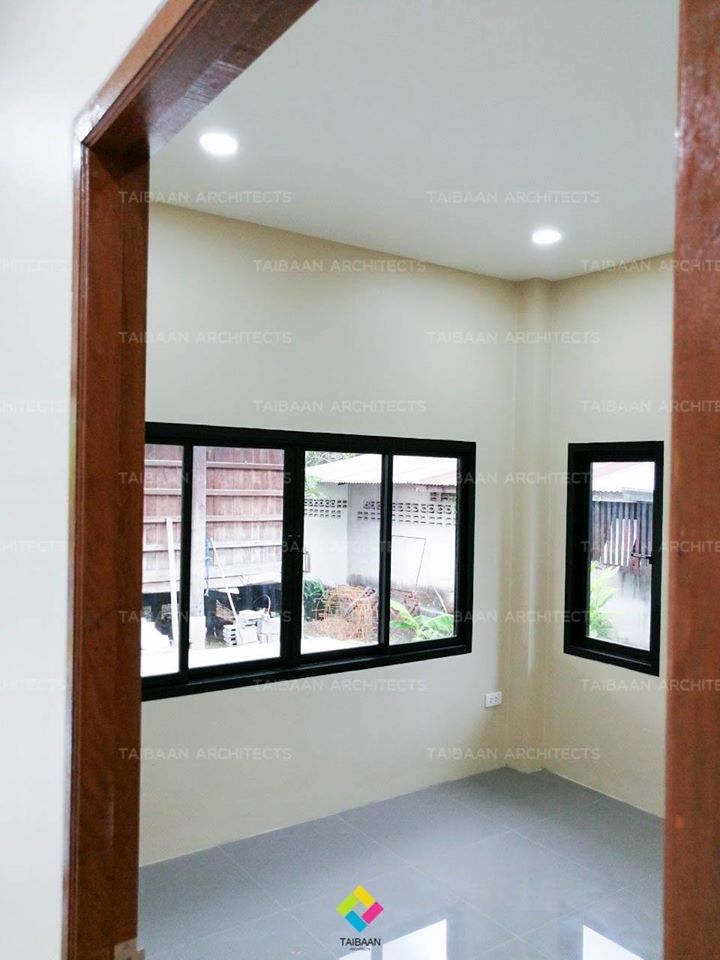 รีโนเวทบ้าน 2 ชั้น เหมือนได้บ้านใหม่ทั้งหลัง (เดิมด้านบนไม้, ด้านล่างปูน) งบประมาณ 890,000 บาท