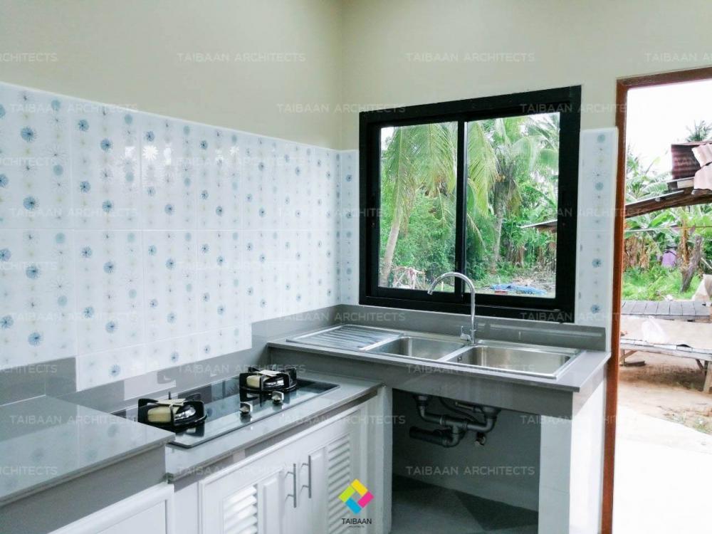 รีโนเวทบ้าน 2 ชั้น เหมือนได้บ้านใหม่ทั้งหลัง (เดิมด้านบนไม้, ด้านล่างปูน) งบประมาณ 890,000 บาท