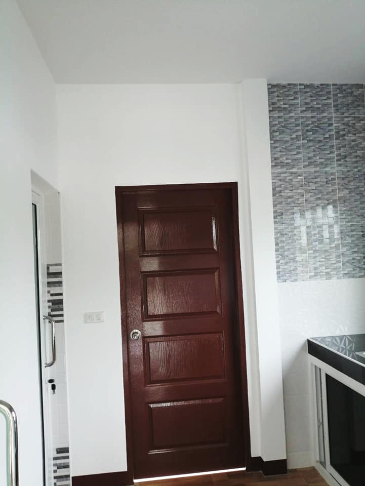 บ้านโมเดิร์น ใช้งบ 430,000 บาท (ไม่รวมสุขภัณฑ์ในห้องน้ำ)