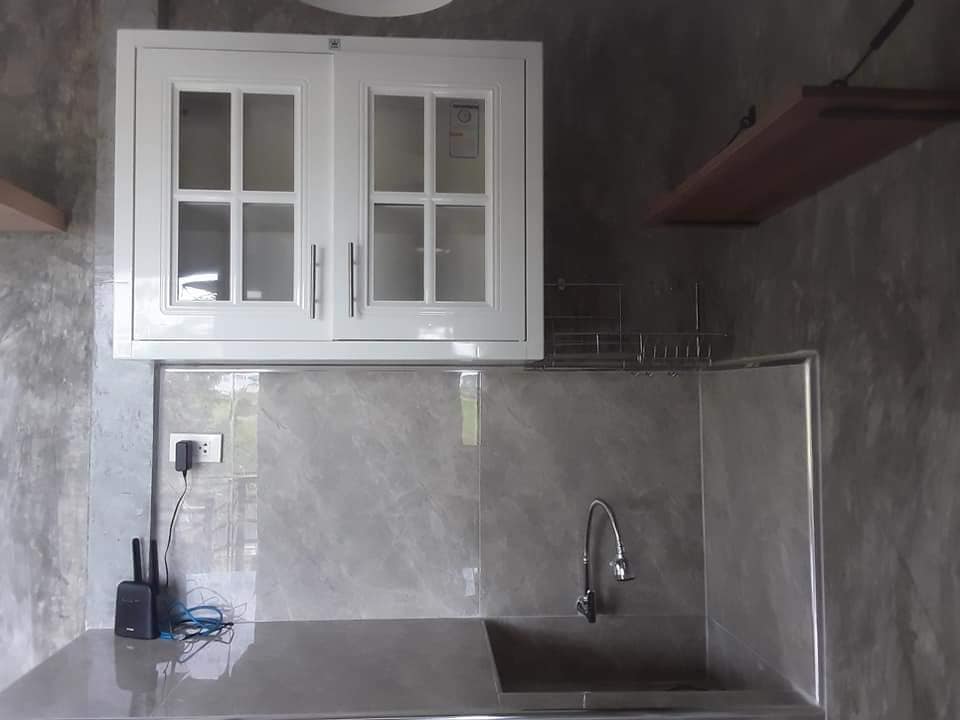 บ้านสวนสมัยใหม่ ขนาดเล็ก 2 ชั้น ใช้งบ 470,000 บาท