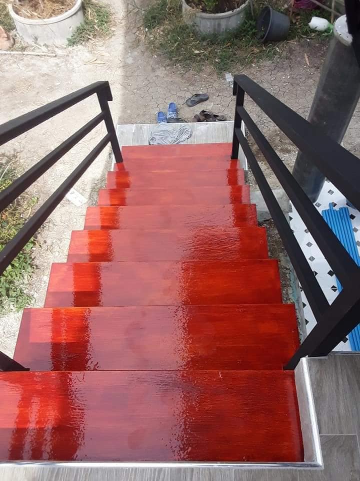 บ้านสวนสมัยใหม่ ขนาดเล็ก 2 ชั้น ใช้งบ 470,000 บาท