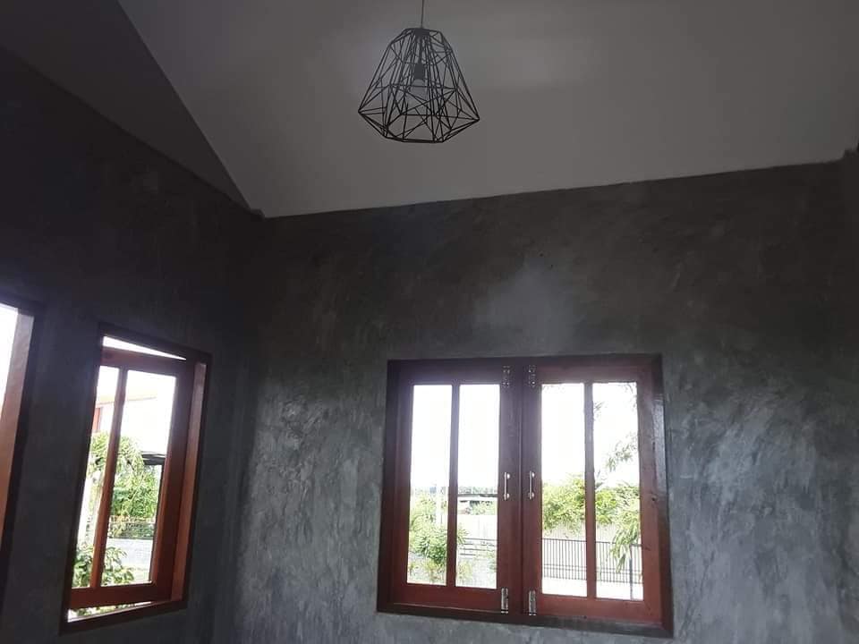 บ้านสวนสมัยใหม่ ขนาดเล็ก 2 ชั้น ใช้งบ 470,000 บาท