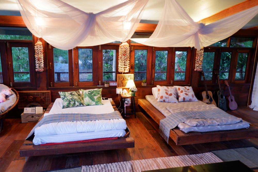 บ้านสวนท่ามกลางธรรมชาติแบบบ้านๆ ของพยาบาลสาวสวย ด้านบนไม้ ด้านล่างโถง ใช้งบ 280,000 บาท