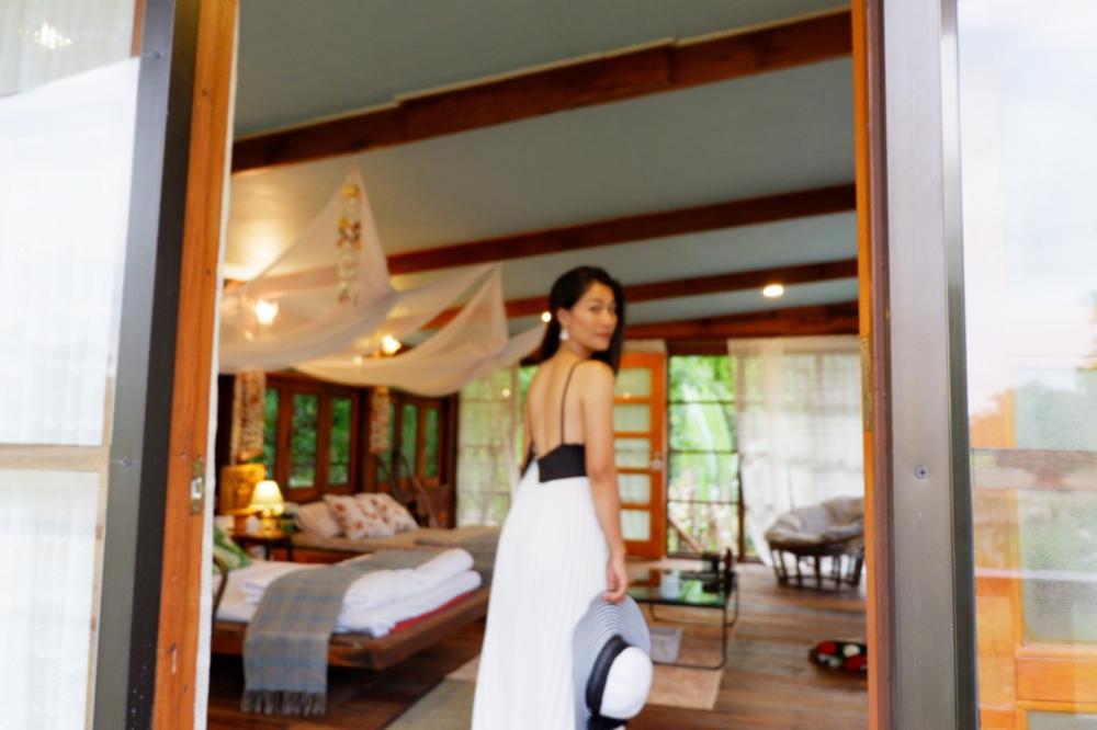 บ้านสวนท่ามกลางธรรมชาติแบบบ้านๆ ของพยาบาลสาวสวย ด้านบนไม้ ด้านล่างโถง ใช้งบ 280,000 บาท