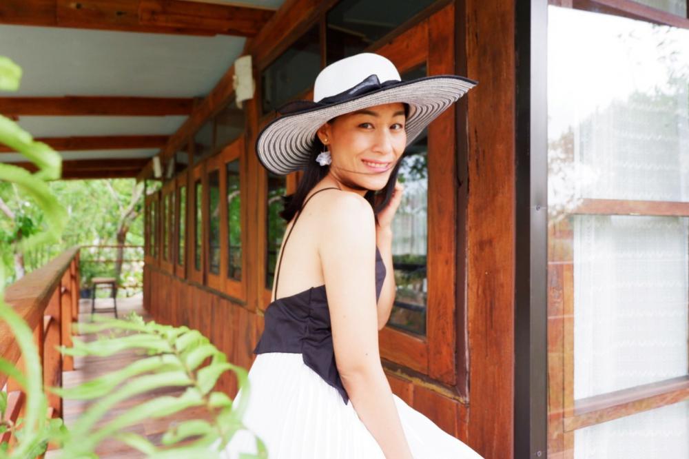 บ้านสวนท่ามกลางธรรมชาติแบบบ้านๆ ของพยาบาลสาวสวย ด้านบนไม้ ด้านล่างโถง ใช้งบ 280,000 บาท