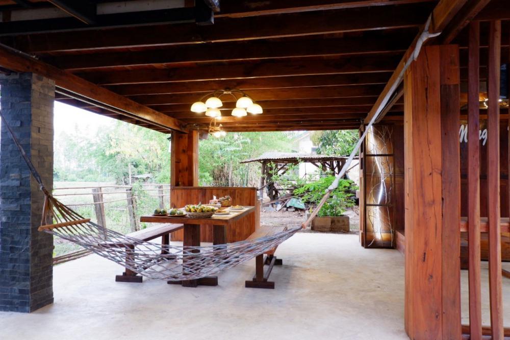 บ้านสวนท่ามกลางธรรมชาติแบบบ้านๆ ของพยาบาลสาวสวย ด้านบนไม้ ด้านล่างโถง ใช้งบ 280,000 บาท