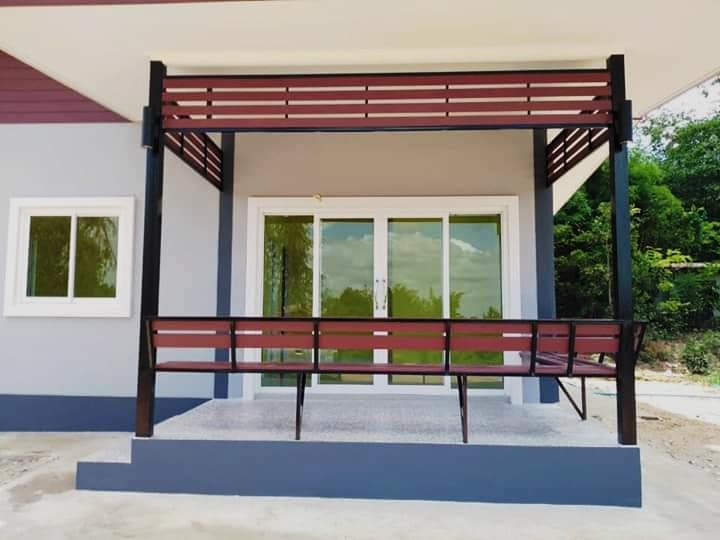 บ้านโมเดิร์นขนาดพอเพียง ใช้งบ 390,000 บาท