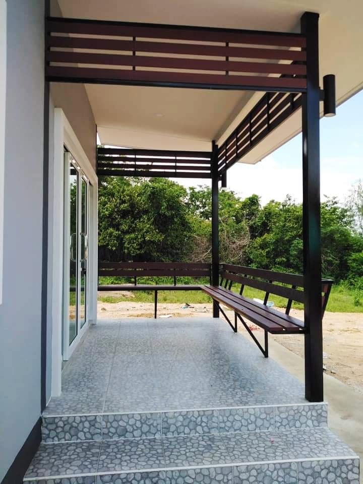 บ้านโมเดิร์นขนาดพอเพียง ใช้งบ 390,000 บาท