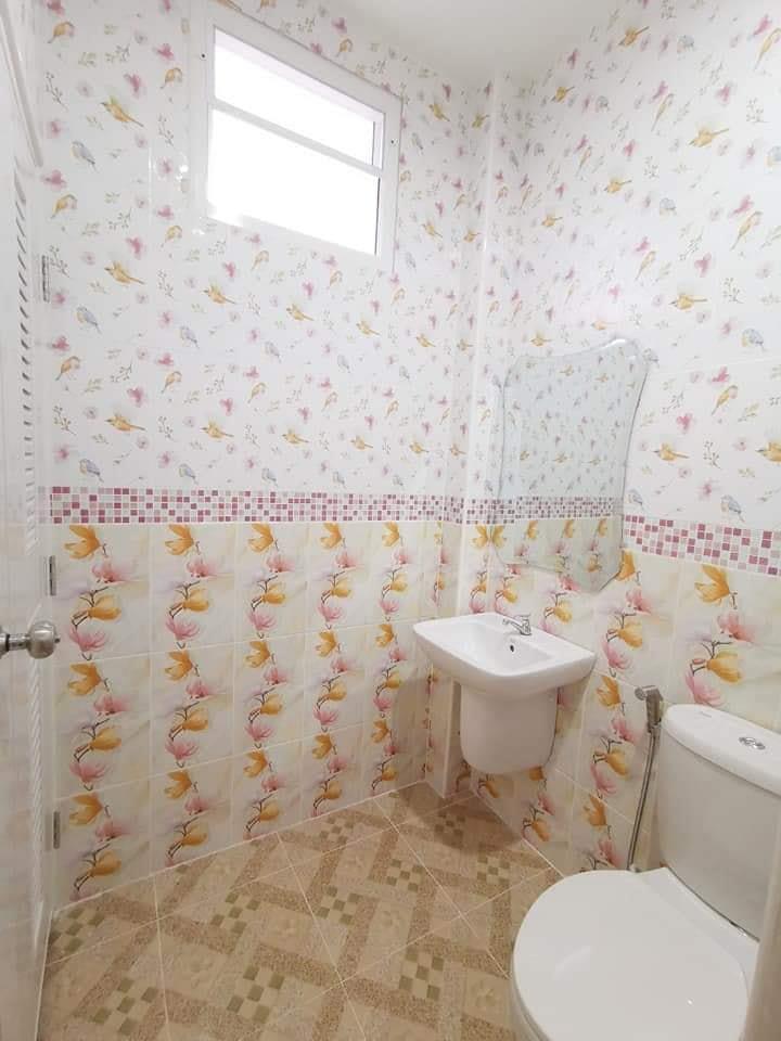 บ้านโมเดิร์นสีชมพู น่ารัก  งบ 720,000 บาท