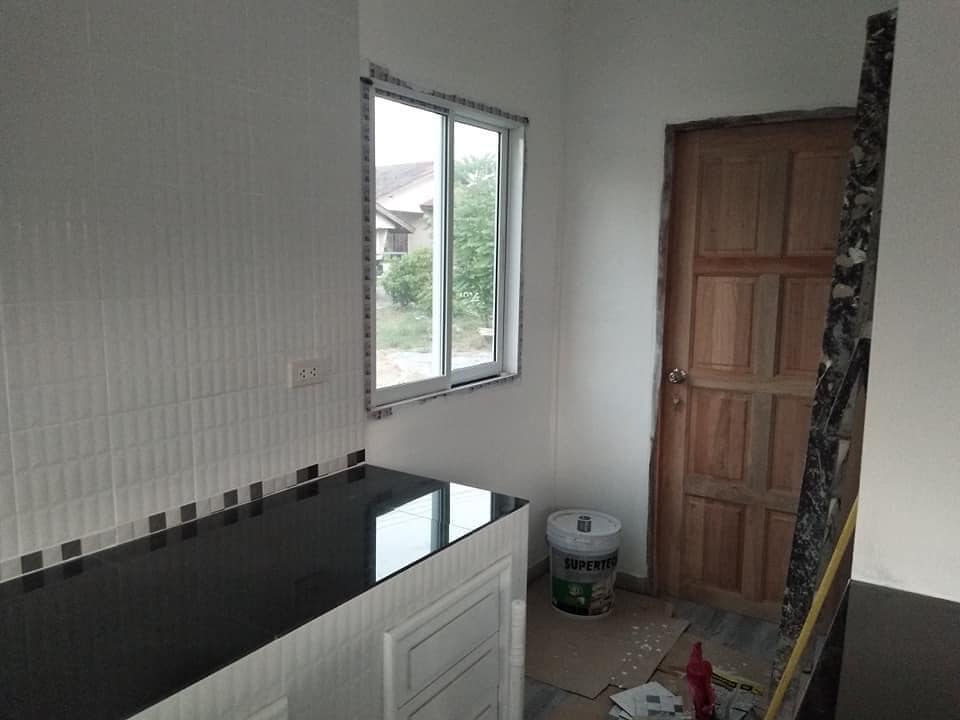 บ้านโมเดิร์นขนาดเล็กๆ แต่อบอุ่น งบก่อสร้าง 420,000 บาท