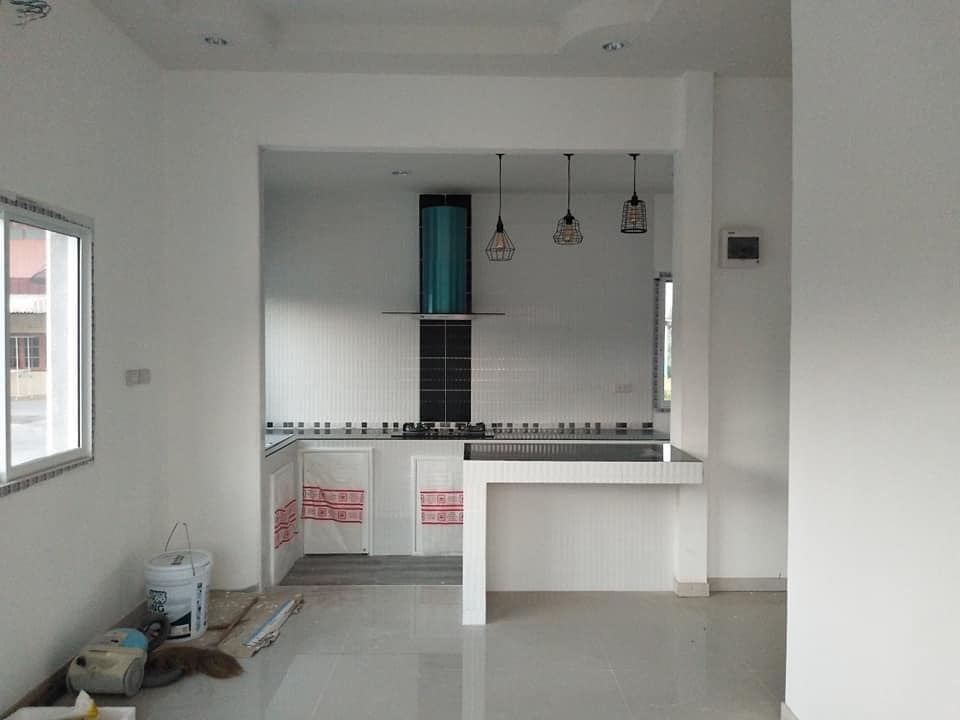 บ้านโมเดิร์นขนาดเล็กๆ แต่อบอุ่น งบก่อสร้าง 420,000 บาท