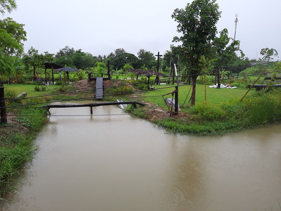 บรรยายกาศฉ่ำๆ ณ ฟาร์มปลูกสุข ขอนแก่น