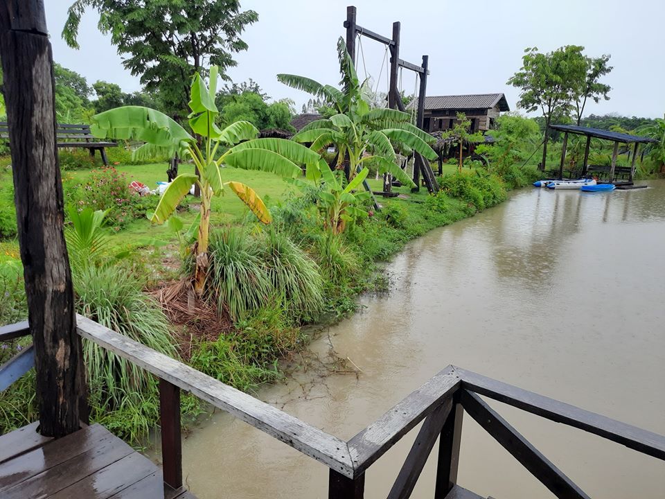 บรรยายกาศฉ่ำๆ ณ ฟาร์มปลูกสุข ขอนแก่น