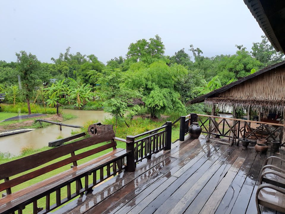 บรรยายกาศฉ่ำๆ ณ ฟาร์มปลูกสุข ขอนแก่น