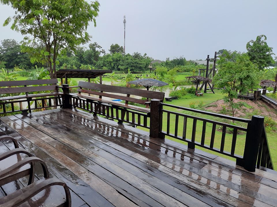 บรรยายกาศฉ่ำๆ ณ ฟาร์มปลูกสุข ขอนแก่น