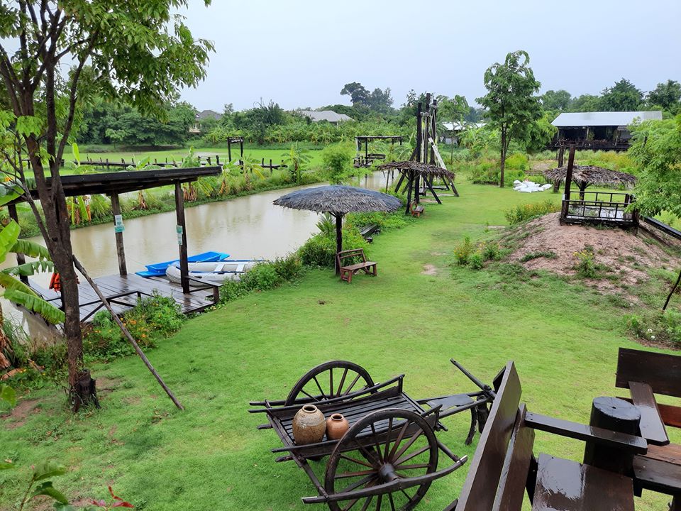 บรรยายกาศฉ่ำๆ ณ ฟาร์มปลูกสุข ขอนแก่น