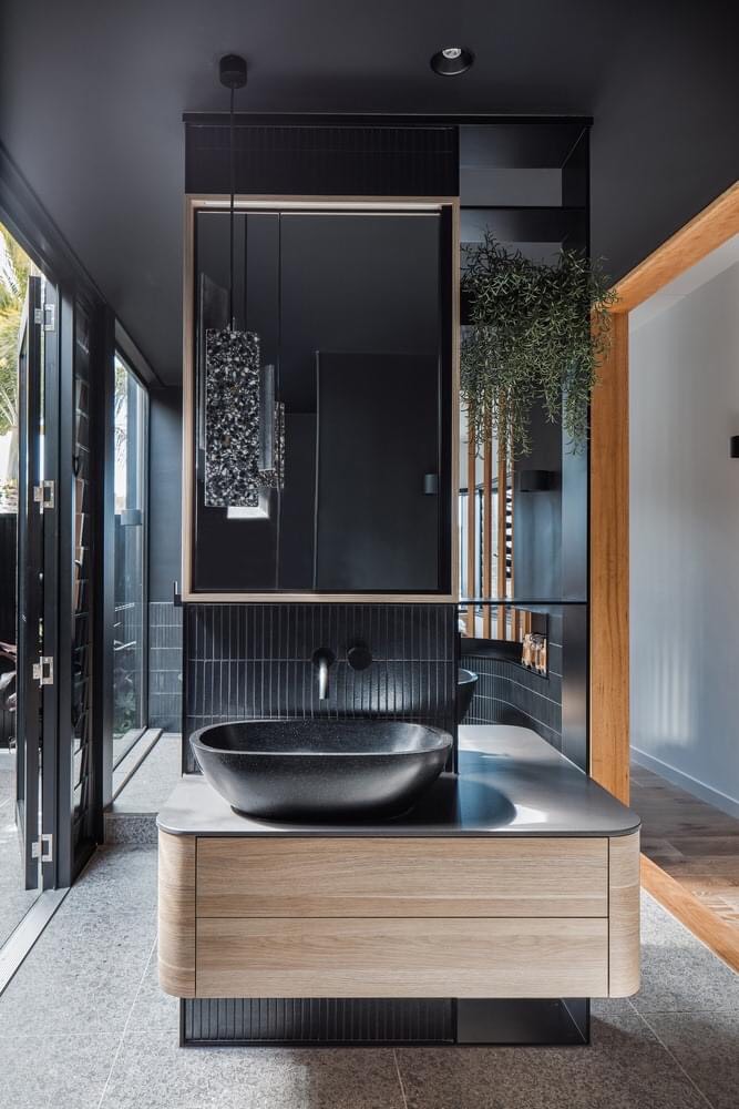 บ้านคอนกรีต ผสมไม้  แต่งดิบ ๆ สวยหรูจนอยากสัมผัส ออกแบบโดยสถาปนิก Justin Humphrey Architect จากประเทศออสเตรเลีย