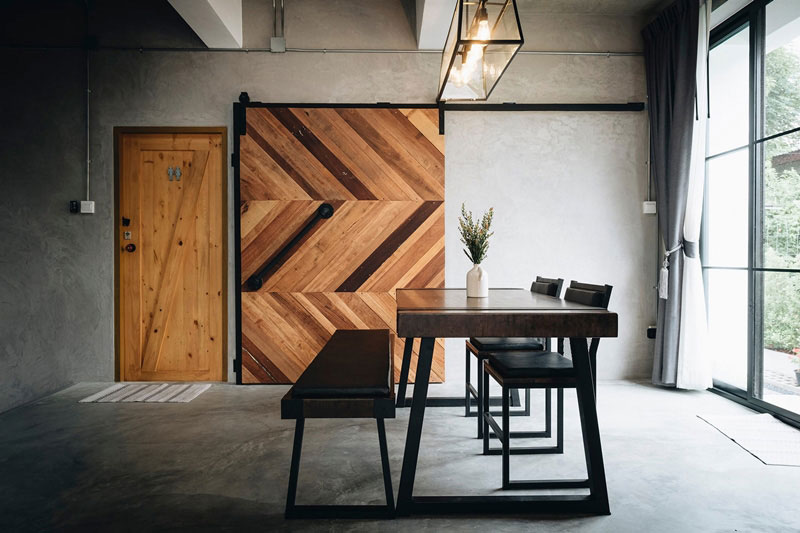 บ้านสองชั้นสไตล์โมเดิร์นลอฟท์ 3 ห้องนอน 2 ห้องน้ำ ตกแต่งภายในได้สวยน่าอยู่มากๆ