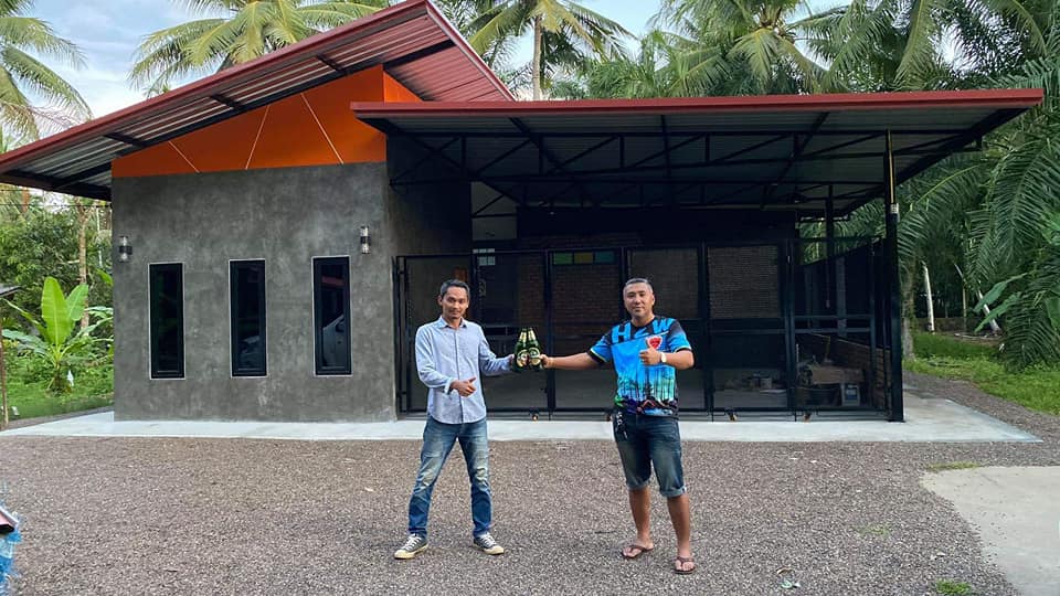 บ้านโถงลอฟท์ งบก่อสร้าง 350,000 บาท