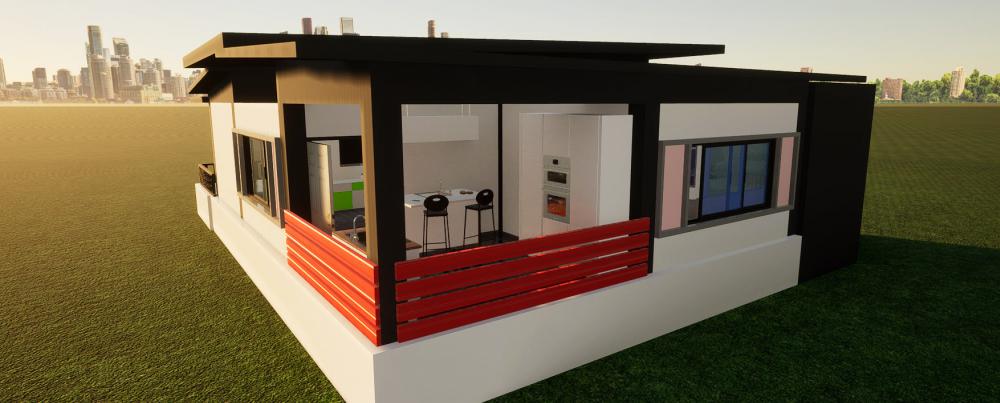 แบบบ้านเดี่ยว 3 มิติ