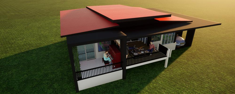 แบบบ้านเดี่ยว 3 มิติ