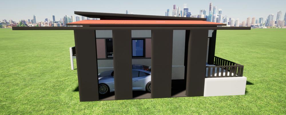 แบบบ้านเดี่ยว 3 มิติ