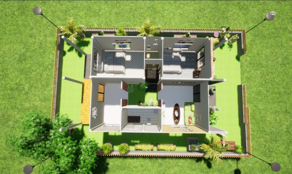 แบบบ้านเดี่ยว 3 มิติ