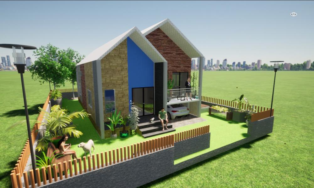 แบบบ้านเดี่ยว 3 มิติ