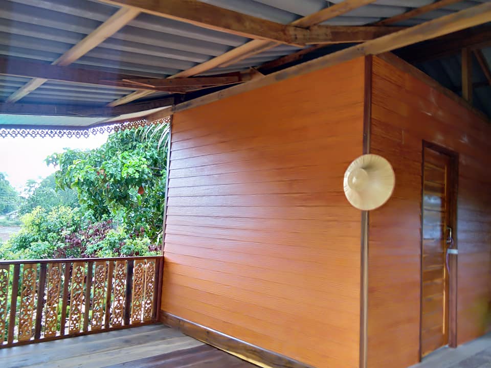 บ้านไม้ 2 ชั้น ชั้นล่างโถ่ง งบ 4 แสนพร้อมค่าช่าง