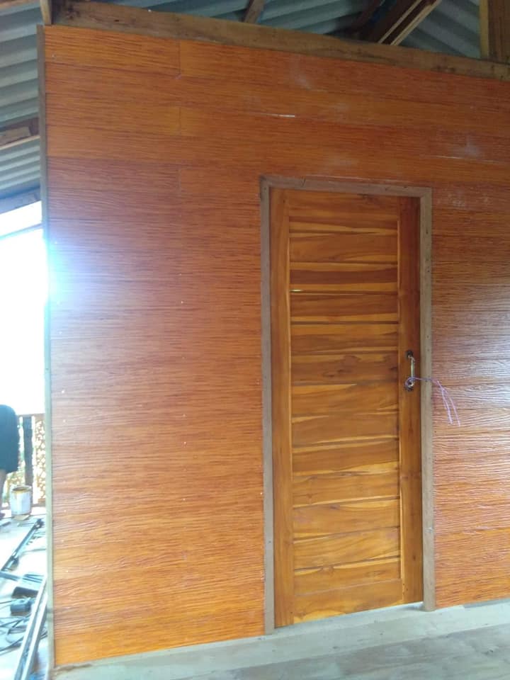 บ้านไม้ 2 ชั้น ชั้นล่างโถ่ง งบ 4 แสนพร้อมค่าช่าง