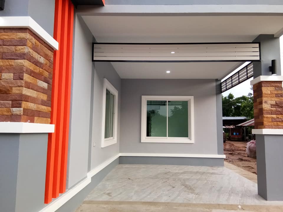 บ้าน 2 ชั้น ขนาด 3 ห้องนอน 2 ห้องน้ำ 1 ห้องโถง 1 ห้องครัว 1 ห้องเก็บของ งบก่อสร้าง 1.5 ล้านบาท