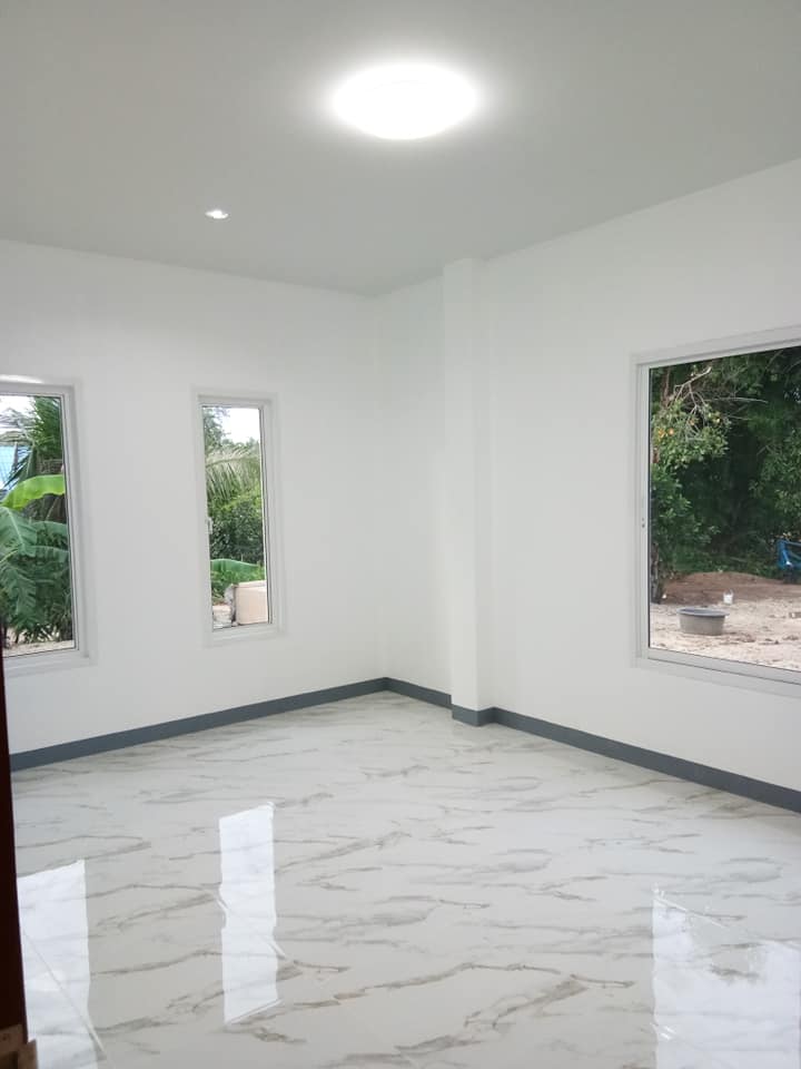 บ้าน 2 ชั้น ขนาด 3 ห้องนอน 2 ห้องน้ำ 1 ห้องโถง 1 ห้องครัว 1 ห้องเก็บของ งบก่อสร้าง 1.5 ล้านบาท