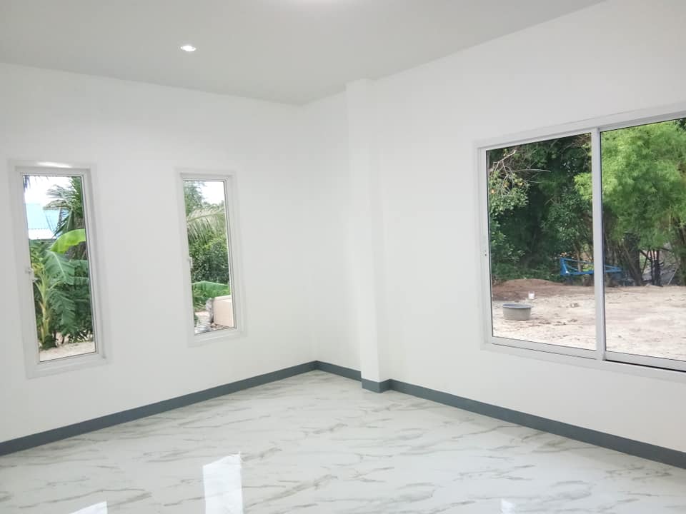 บ้าน 2 ชั้น ขนาด 3 ห้องนอน 2 ห้องน้ำ 1 ห้องโถง 1 ห้องครัว 1 ห้องเก็บของ งบก่อสร้าง 1.5 ล้านบาท