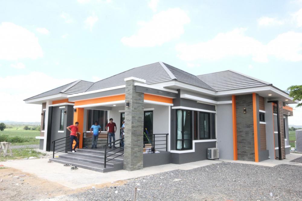 บ้านพักอาศัย 1 ชั้น แนวโมเดิร์นทรอปิกครอล งบก่อสร้าง 2.6 ล้าน