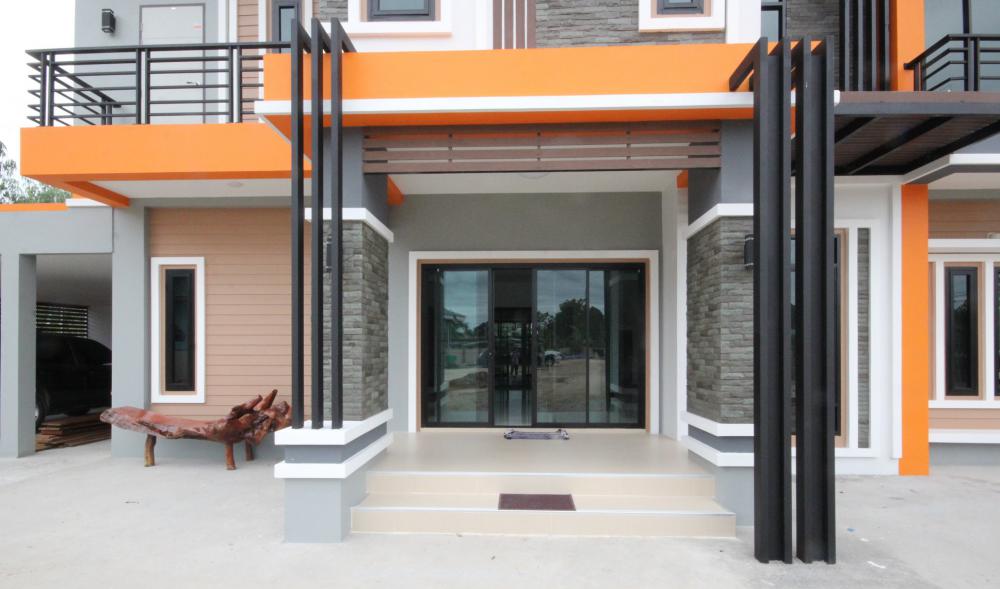 บ้านพักอาศัย 2 ชั้น แนวโมเดิร์นทรอลปิกครอล ราคา 3.40 ล้านบาท